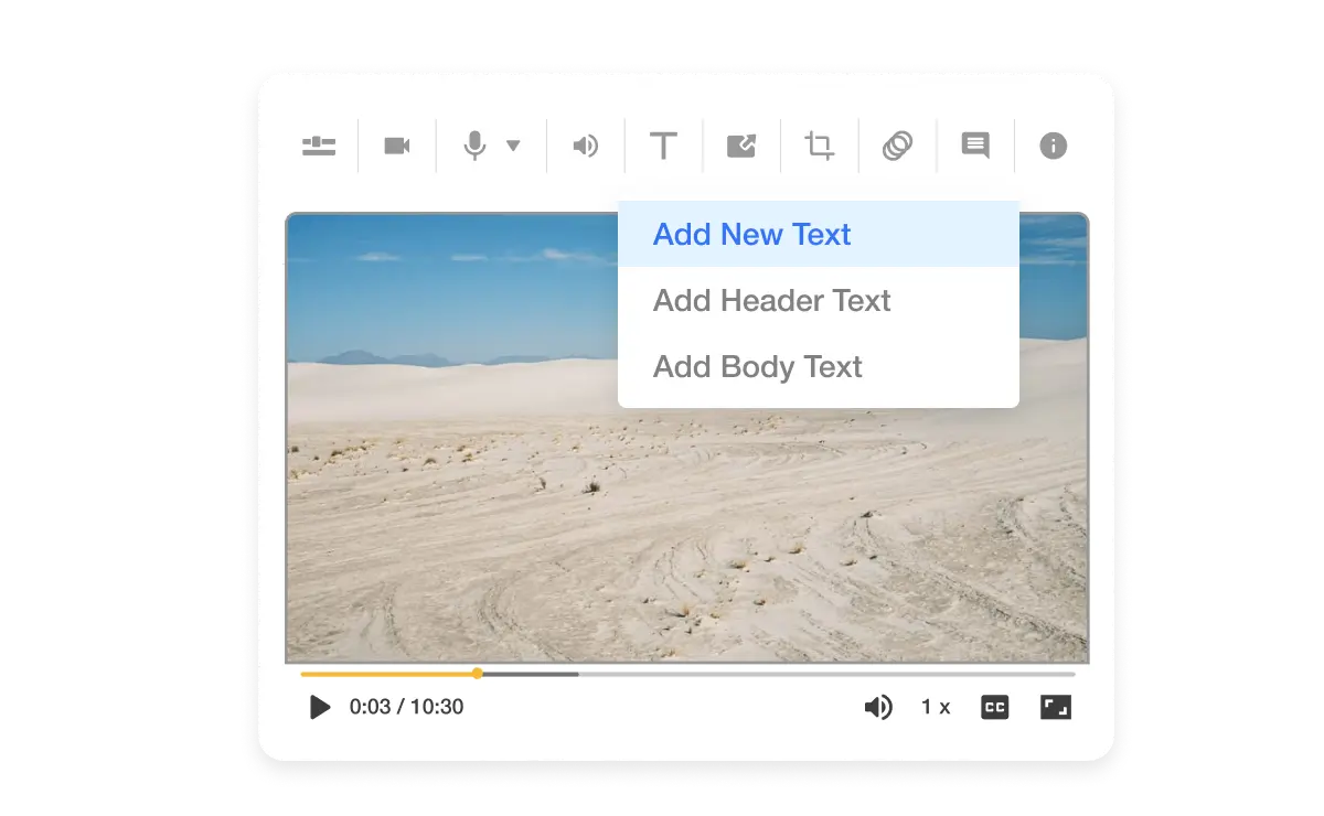 Add custom fonts to videos easily by dropping text into scenes with Visla’s drag-and-drop editor